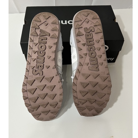 Saucony Jazz DST Shoes White/Shadow S70528-1 Size 12 Men 13.5 Women Medium Box - Picture 4 of 7